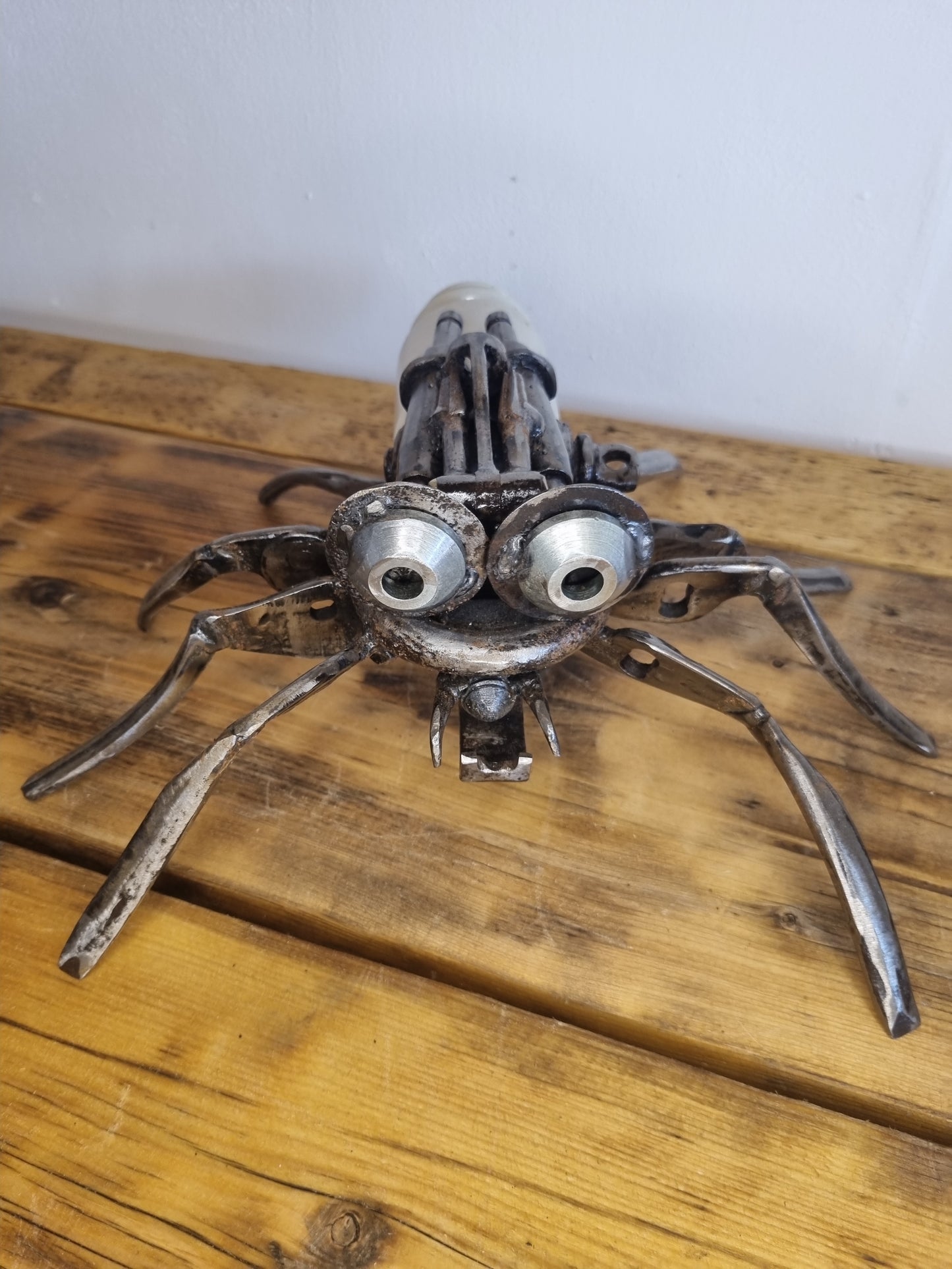 Steve the Spider – Industrial Arachnid Art