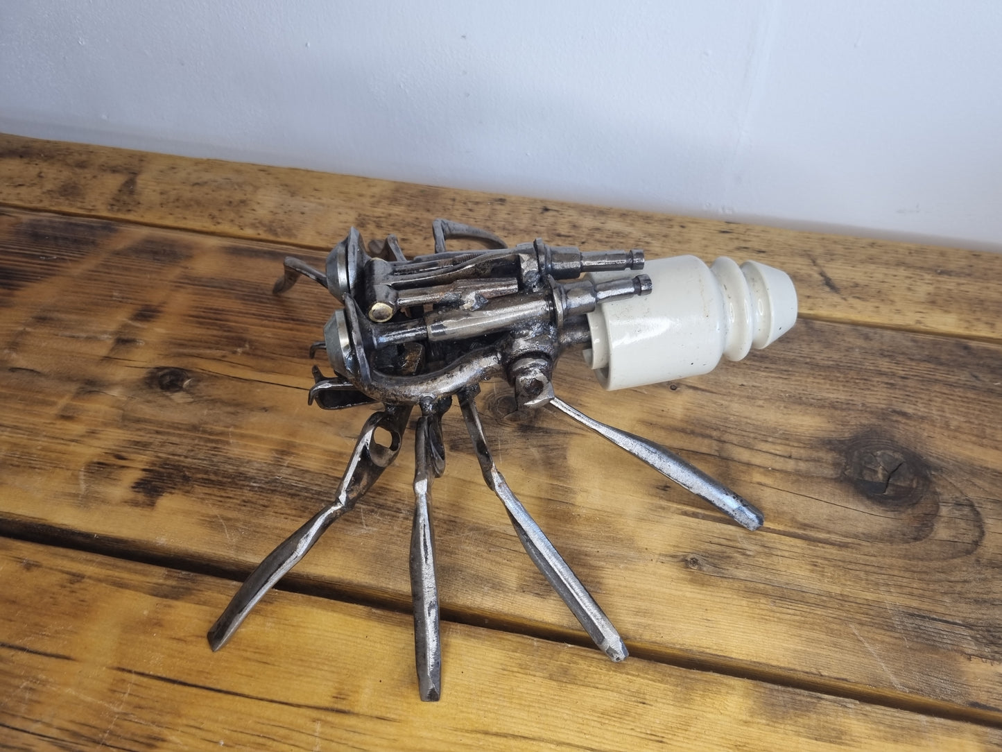 Steve the Spider – Industrial Arachnid Art