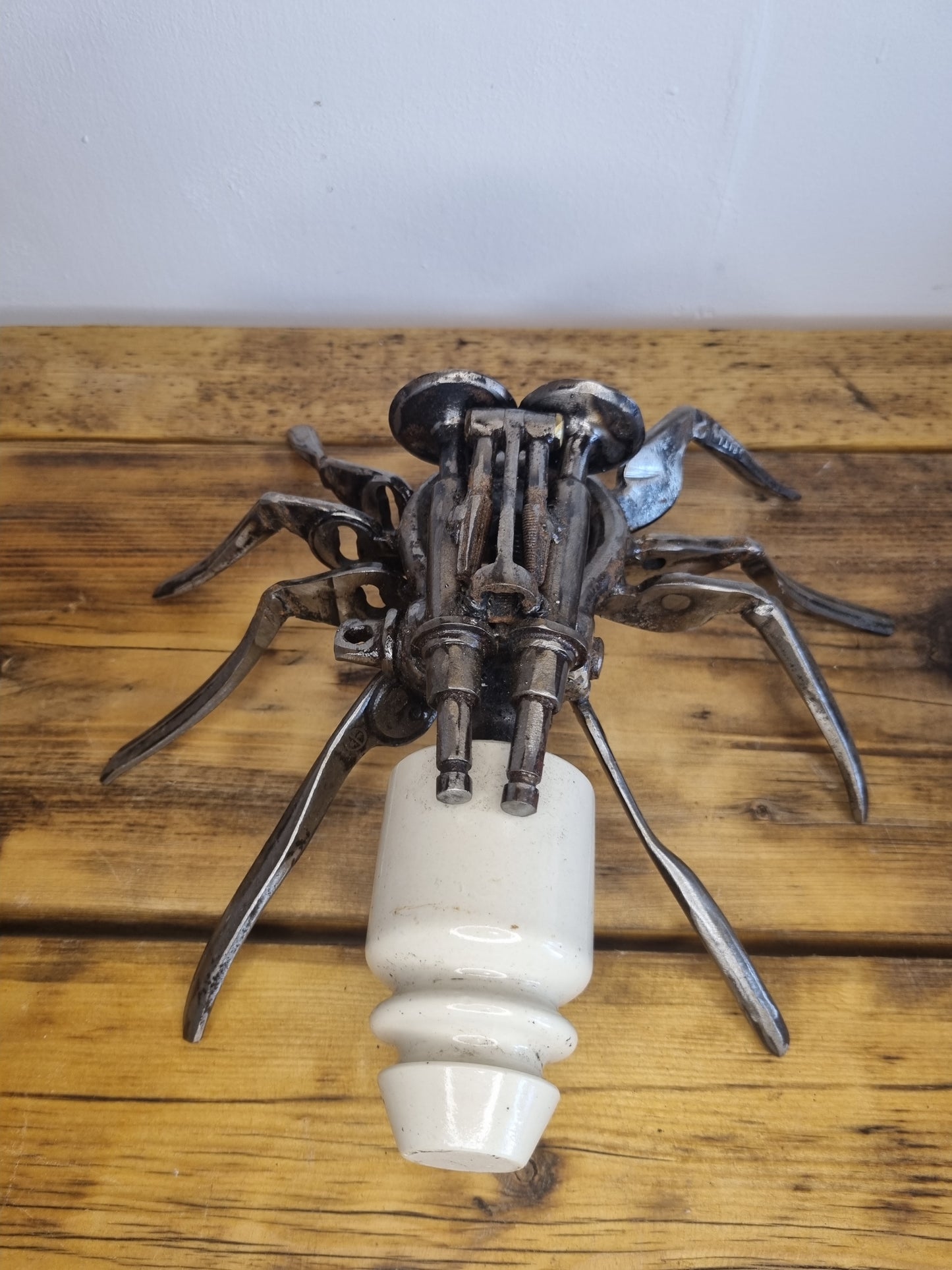 Steve the Spider – Industrial Arachnid Art