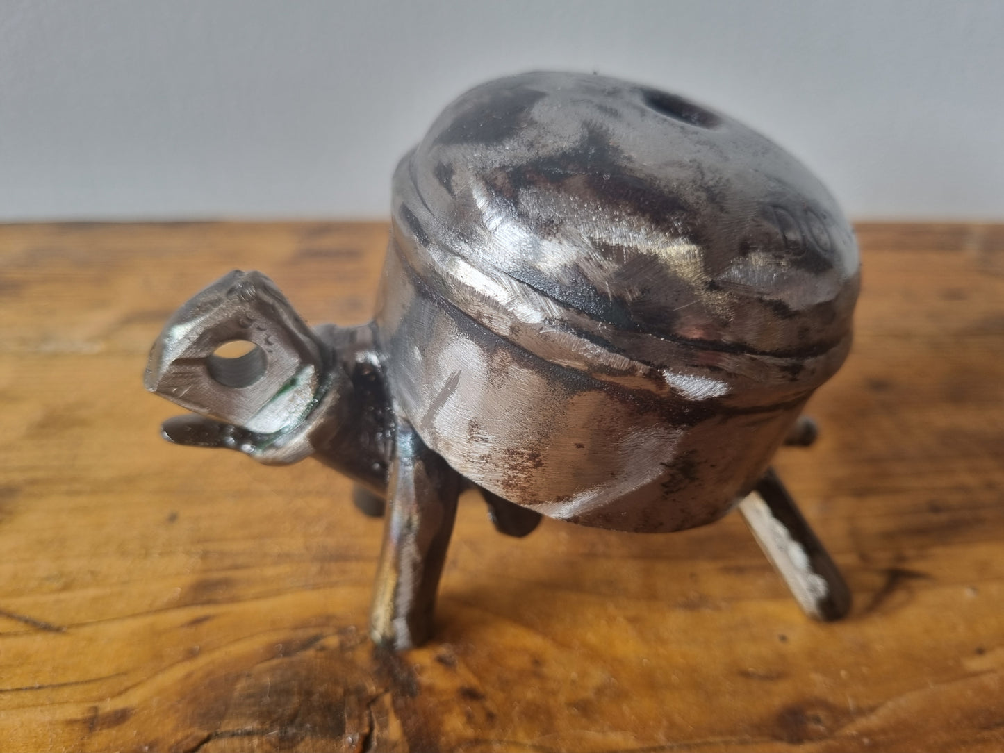 Small Upcycled Tortoise Sculpture