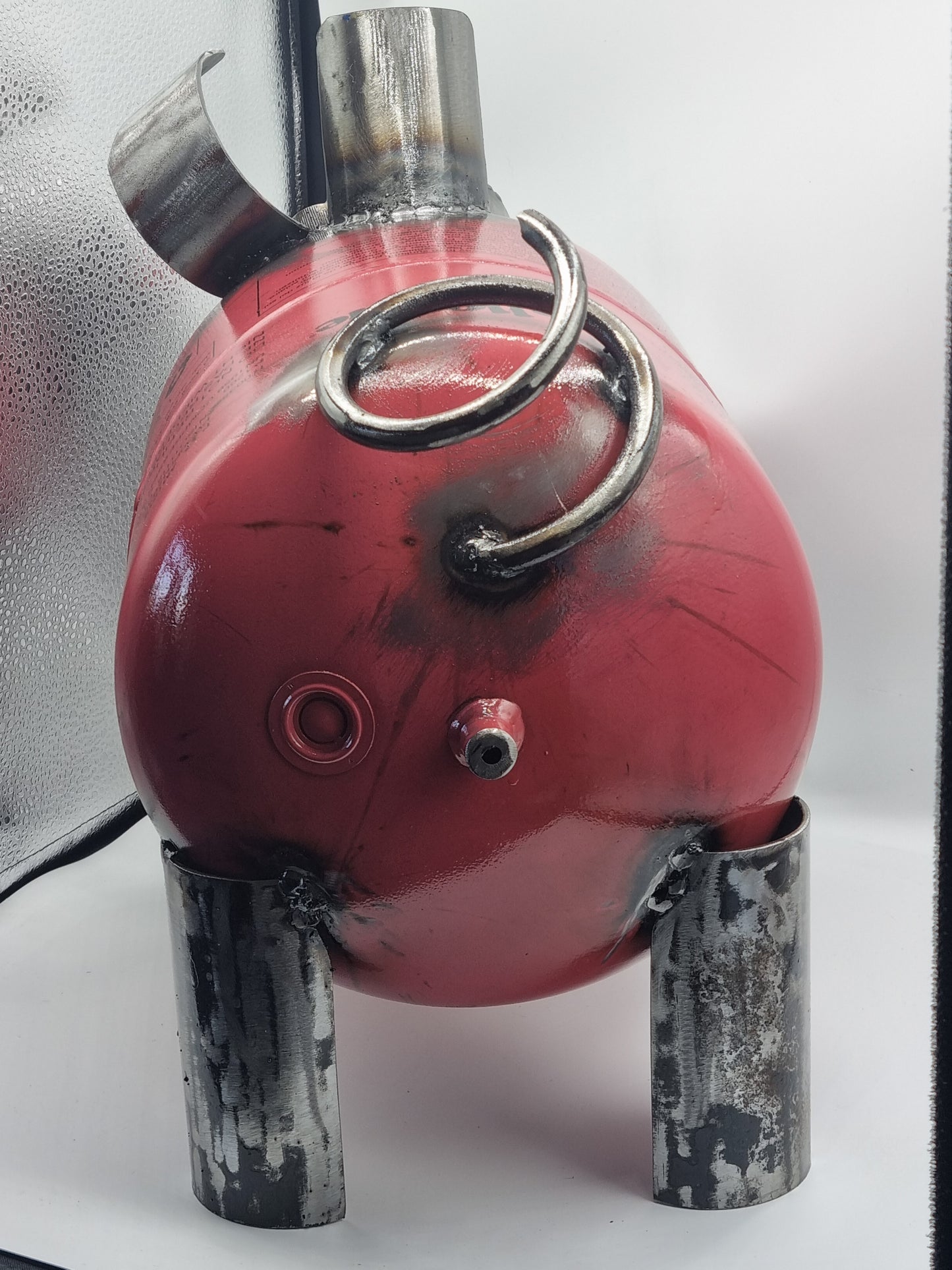 Penelope Pig – Upcycled Metal Pig Sculpture