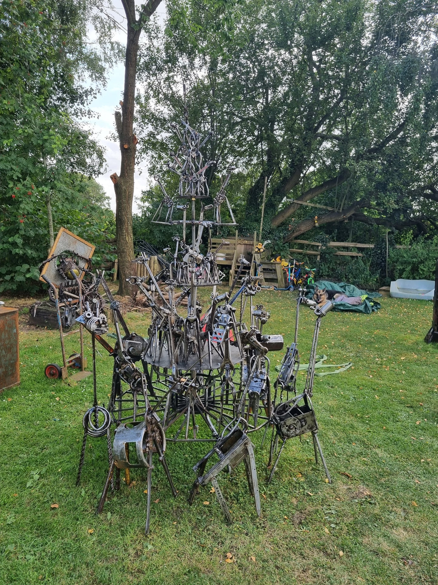 Large Giraffe Sculpture