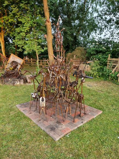 Large Giraffe Sculpture
