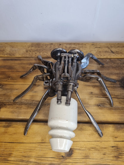 Steve the Spider – Industrial Arachnid Art
