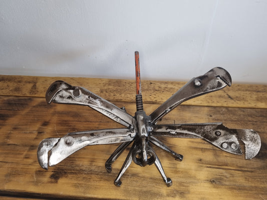 Small Dragonfly Sculpture – 15 cm High