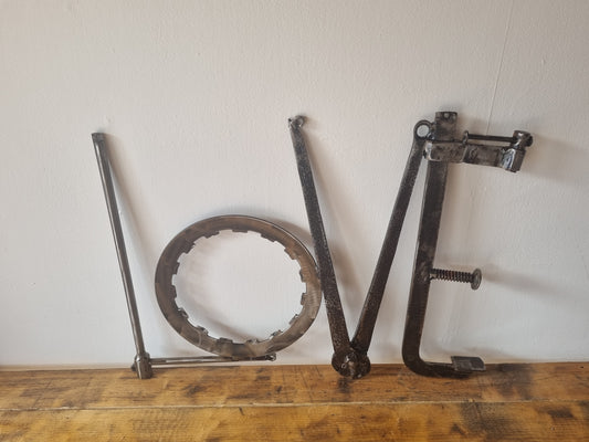 Handcrafted Love Sign
