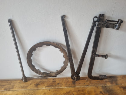 Handcrafted Love Sign