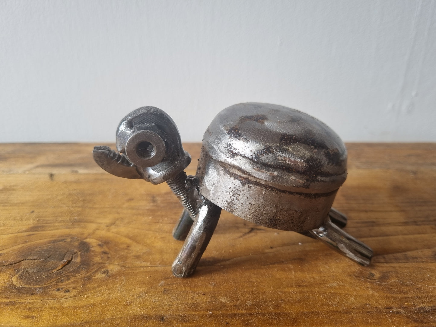 Small Upcycled Tortoise Sculpture