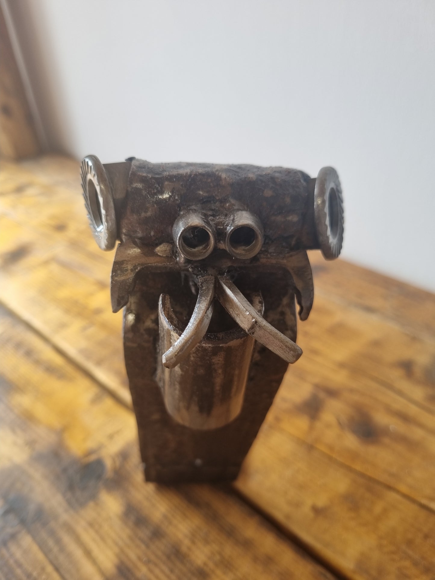 Upcycled Elephant Sculpture