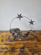 Upcycled Sleigh Sculpture