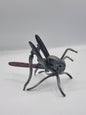 Upcycled Metal Grasshopper Sculpture – Handmade Industrial Art