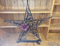 Star Sculpture with Purple Rose