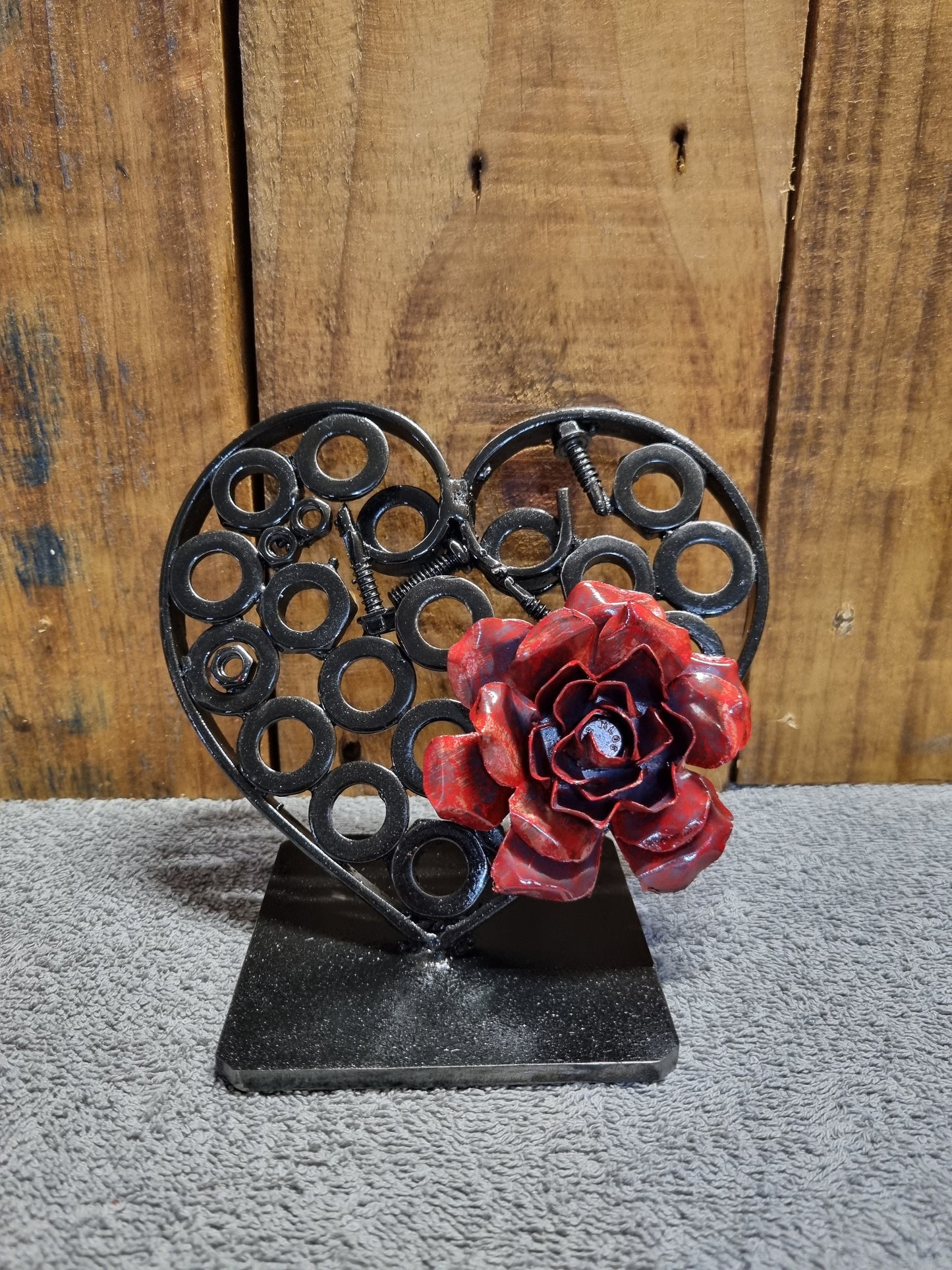small Heart with Rose