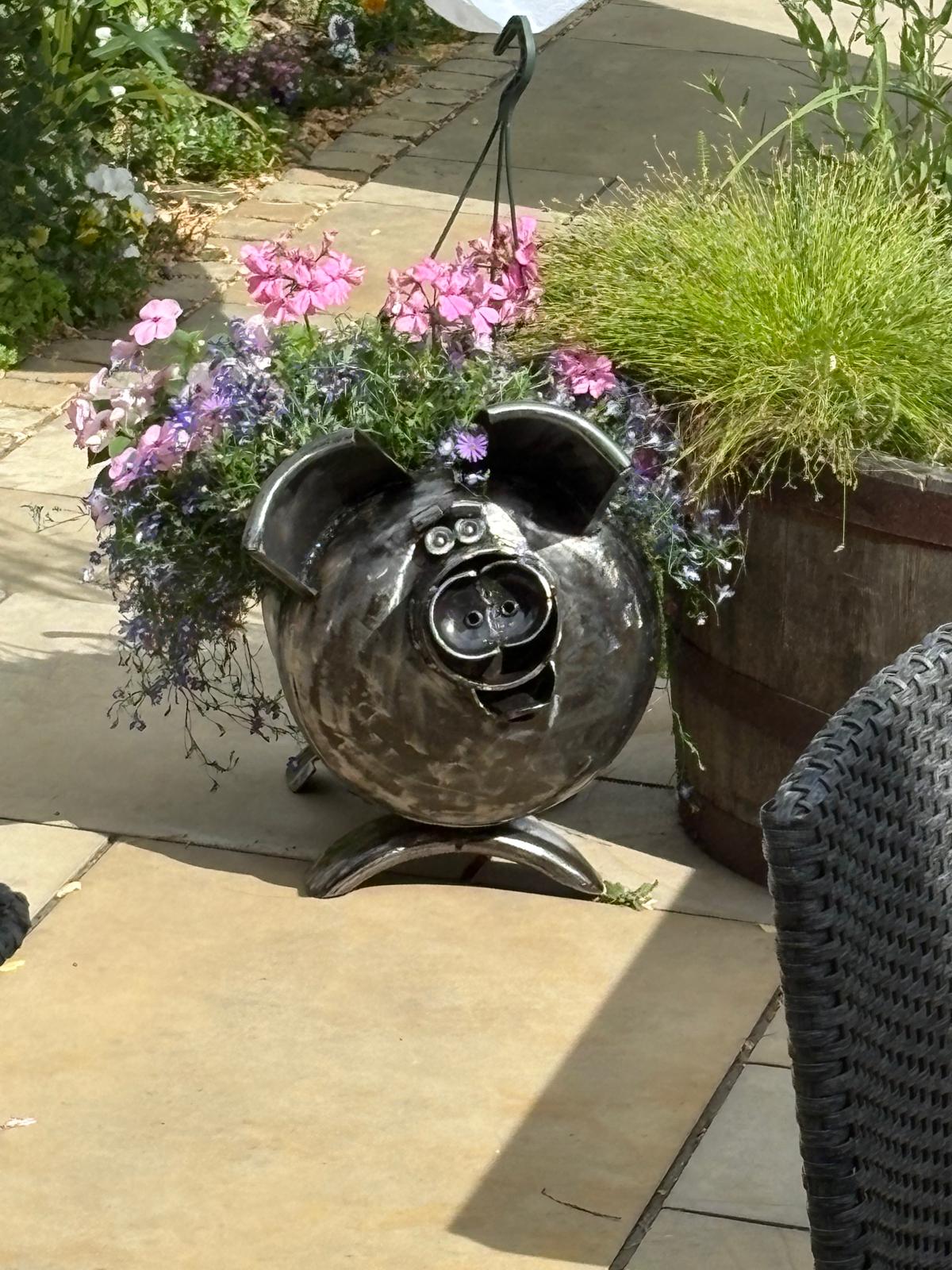 Pig planters