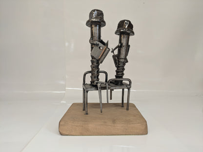 Nut & Bolt Men: Bookworms