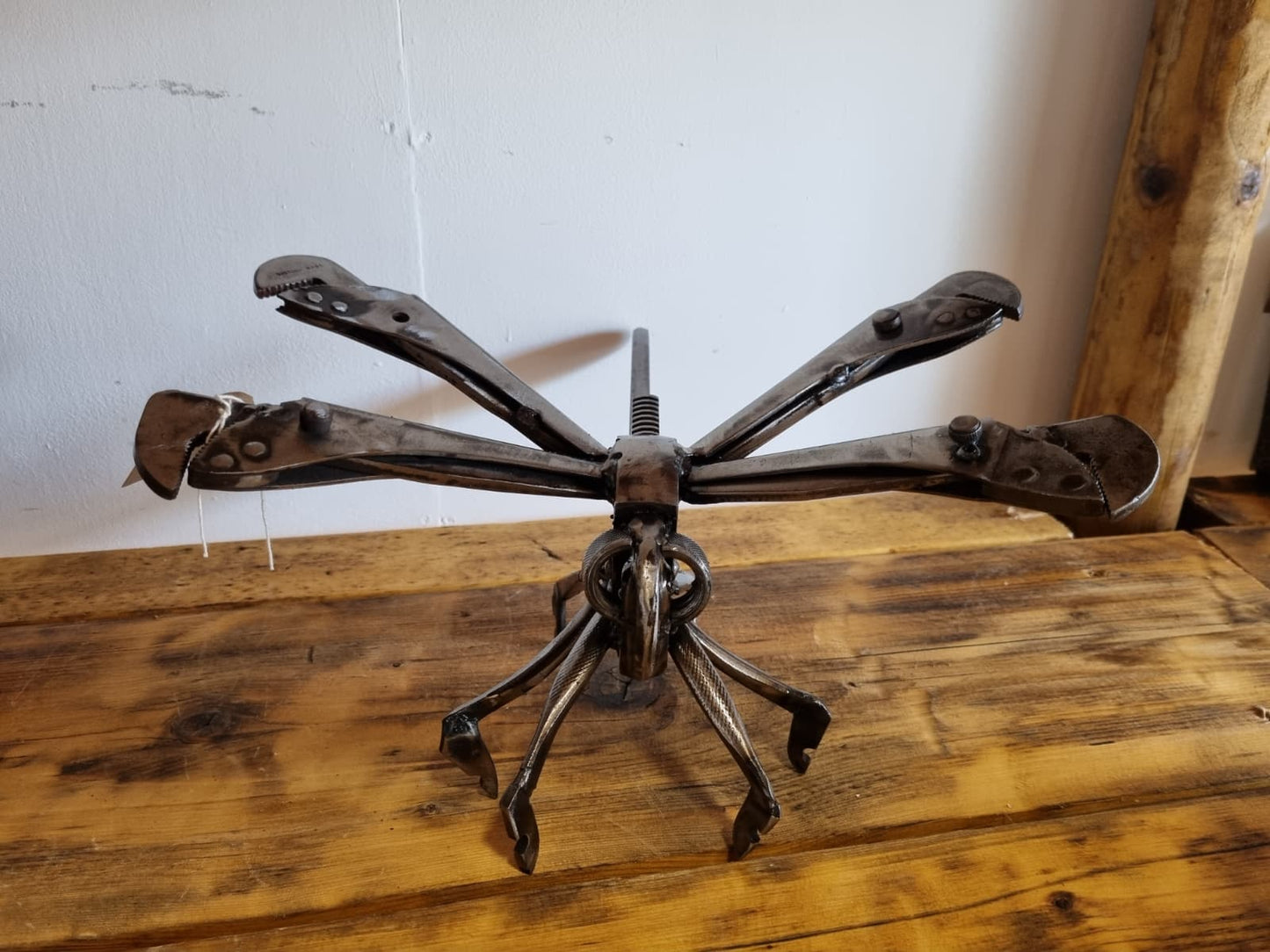 Large Upcycled Dragonfly Sculpture